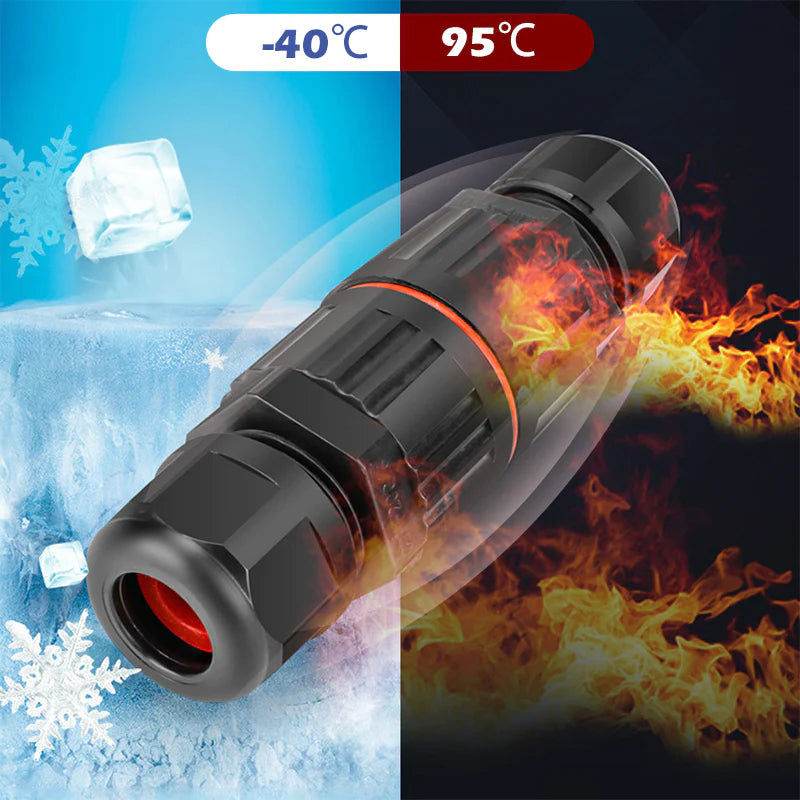 Outdoor waterproof electric cable connector | Bowlift