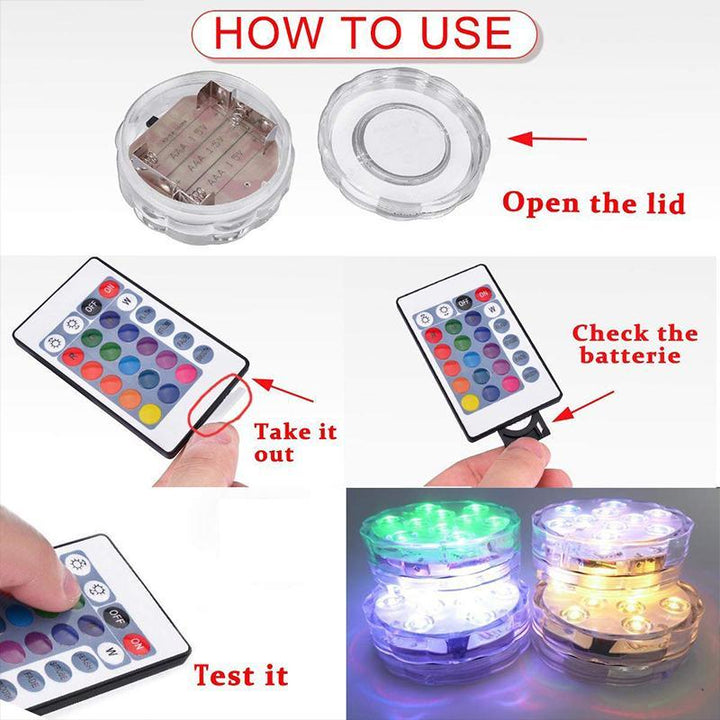 BowLift | Remote control waterproof magnetic suction LED lamp