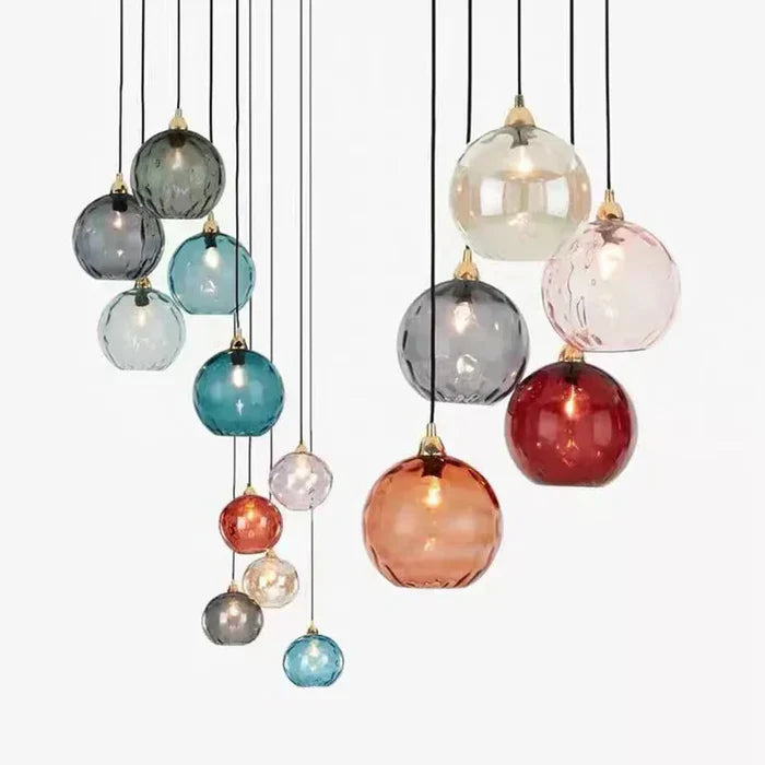 LumiSphere Pendant Light – Elegant Glass Sphere Lighting Bowlift