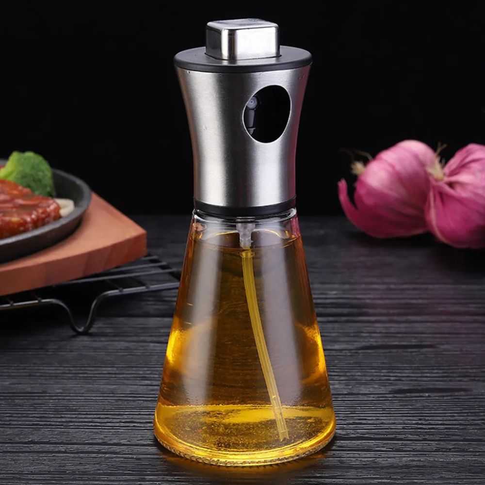BowLift | Stainless Crystal Oil Spray Bottle