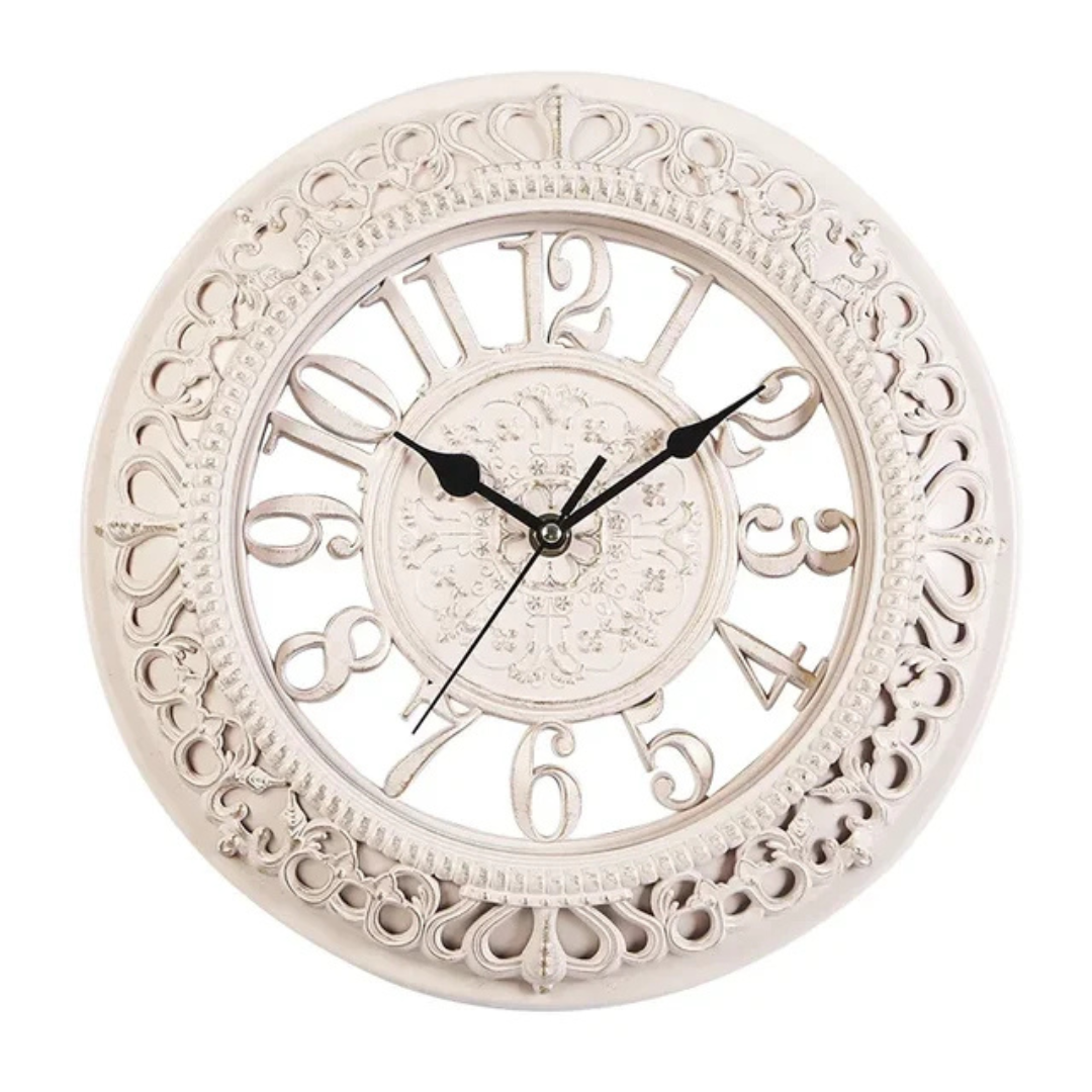 BowLift | Large Wall Clock Black Modern | Elegant Wall Clock
