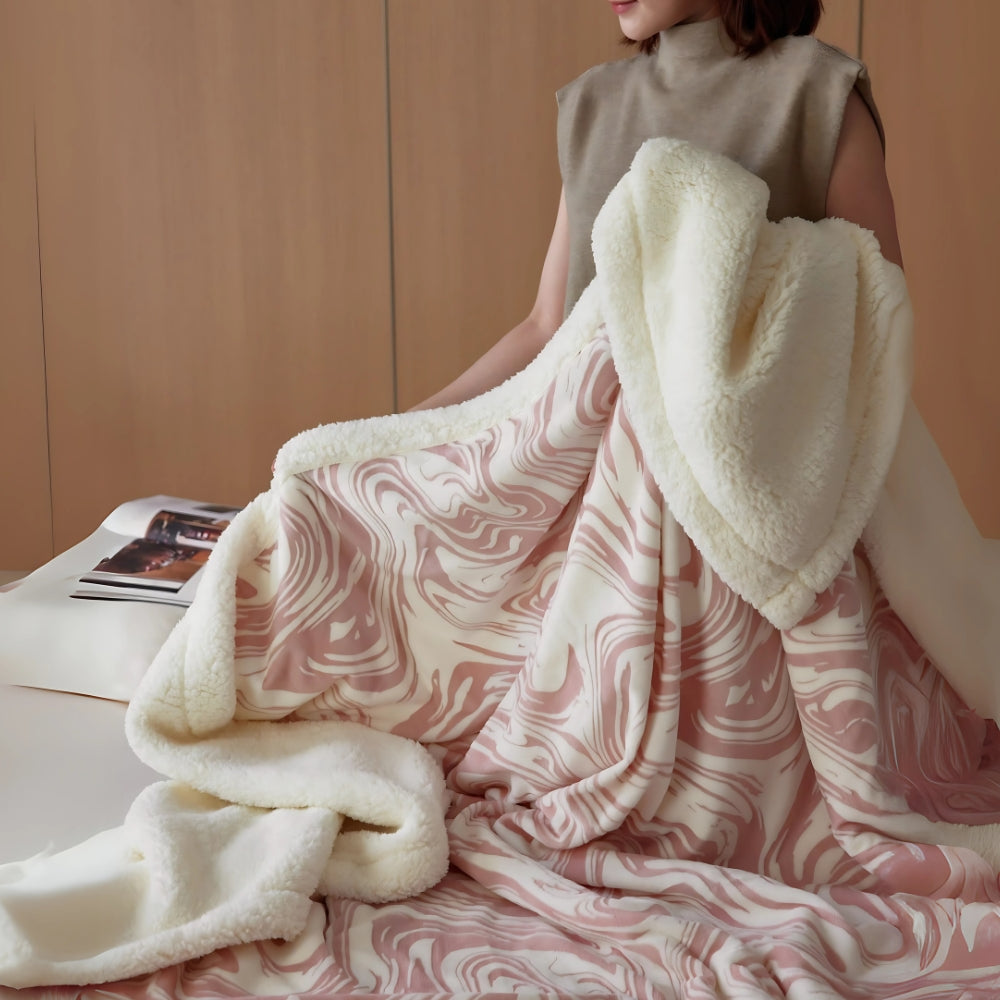 BowLift | Marble Swirl Snuggle Blanket