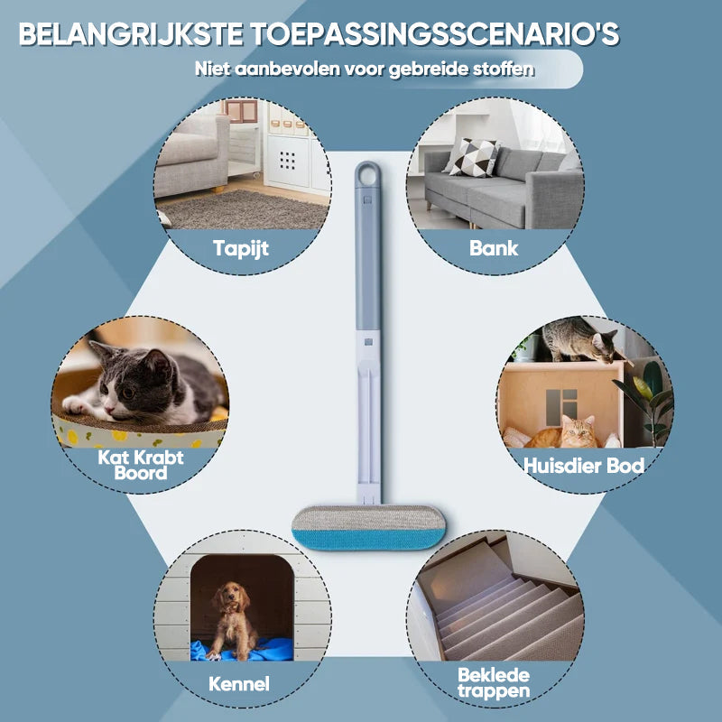 BowLift | Élégance | Multifunctional brush – clean hair – dust removed – in a flash