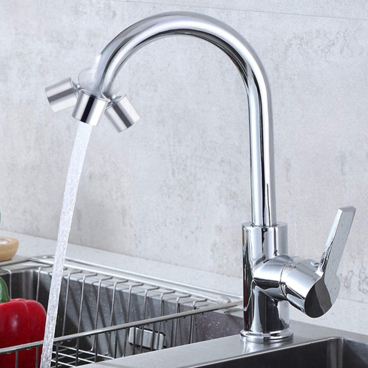 SprayMaster 360° Adjustable Faucet Attachment with Dual Spray Modes Bowlift
