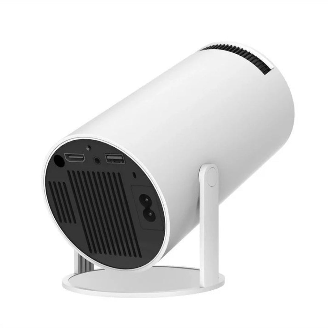 UltraScreen - Intelligent 4K Projector with Seamless Connectivity Options for Movies and Gaming Bowlift