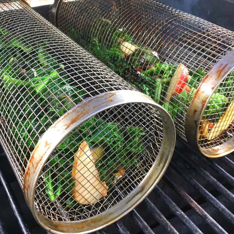 Cylindrical grill basket | Bowlift