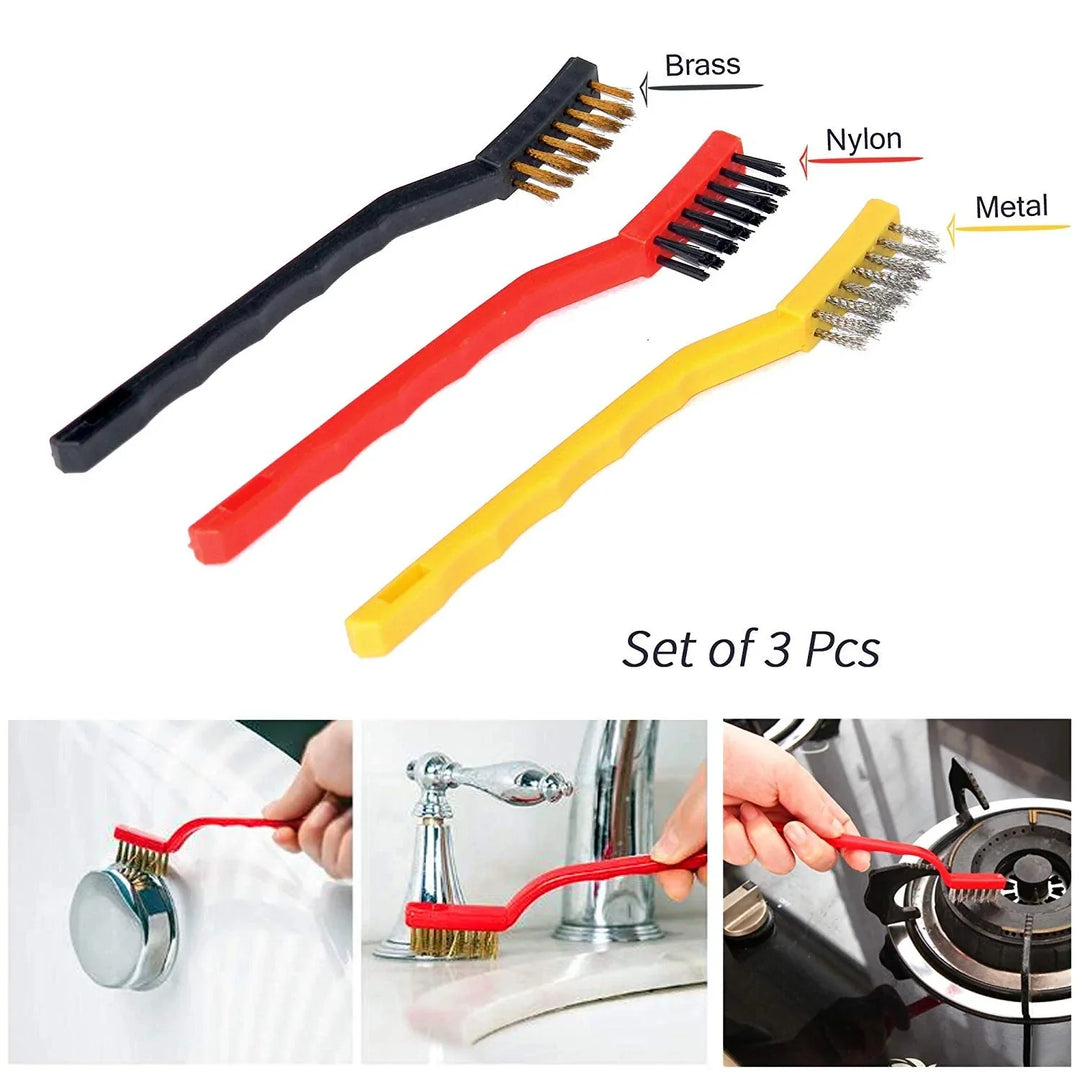 Wire Brush Kitchen Tools Set Of 3 Bowlift