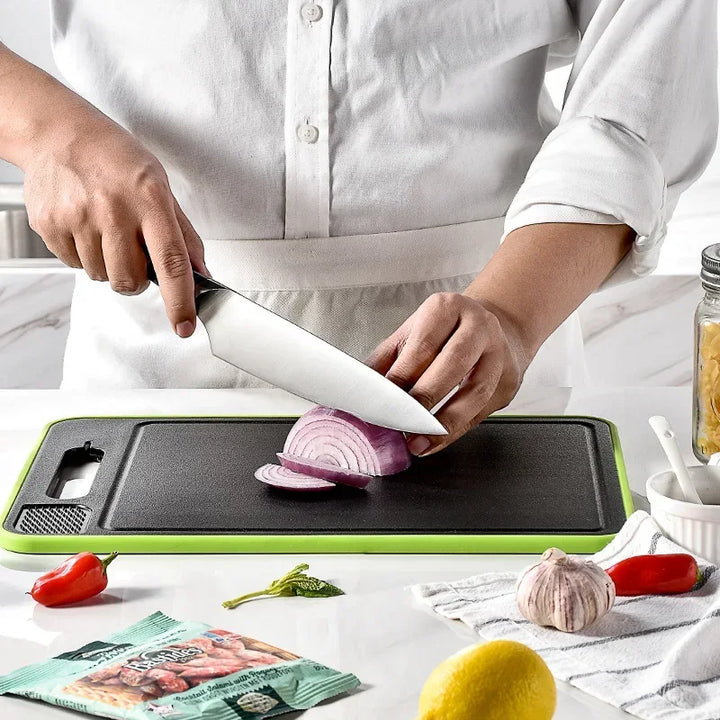 BowLift | Double-sided cutting board with integrated defrosting plate