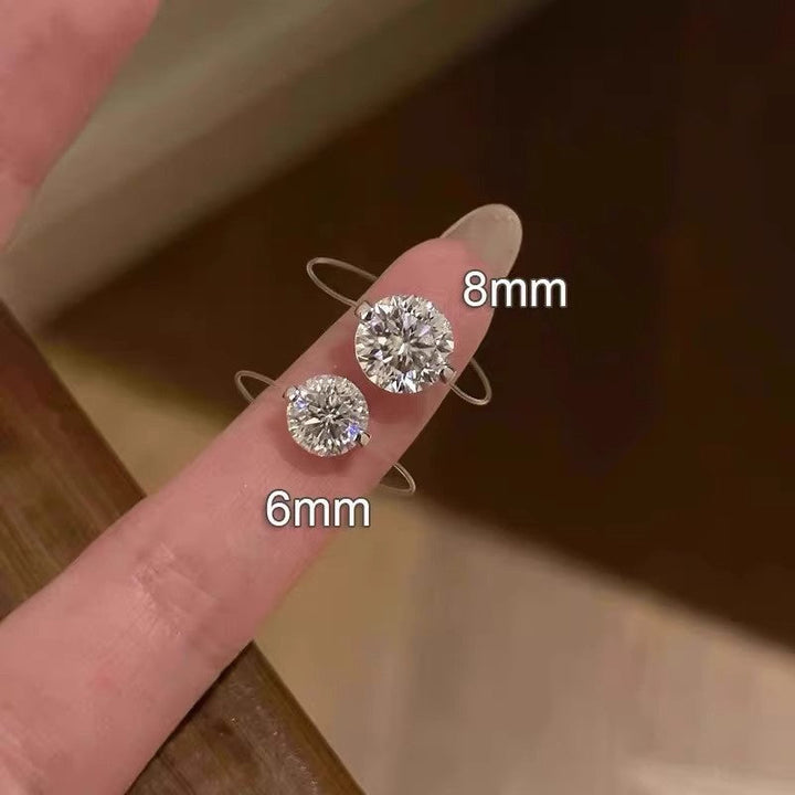 BowLift | S925 1-2 Carat Moissanite Invisible Band Ring
