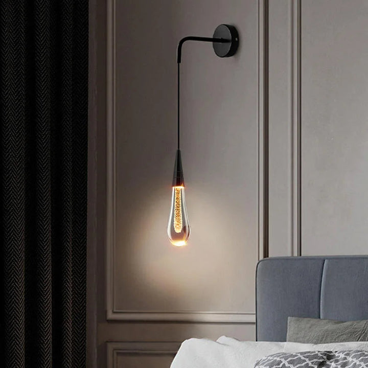 BowLift | GlimmerGlass | Modern Crystal Raindrop Light