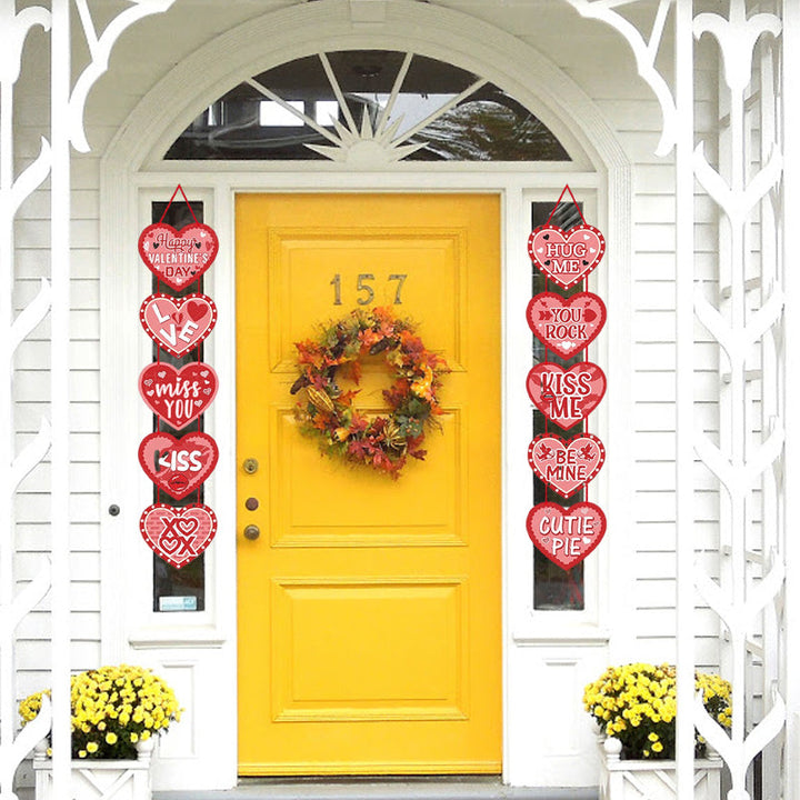 Happy Valentines Day Party Decoration Banner | Bowlift