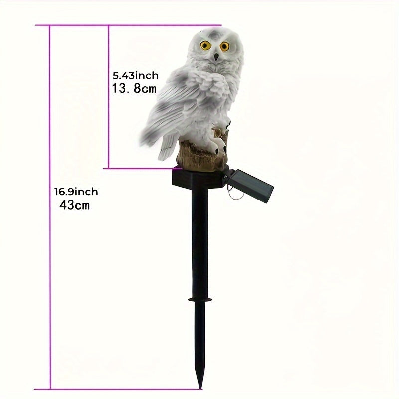 SolarOwl - Modern LED Garden Lamp with Unique Design | Bowlift