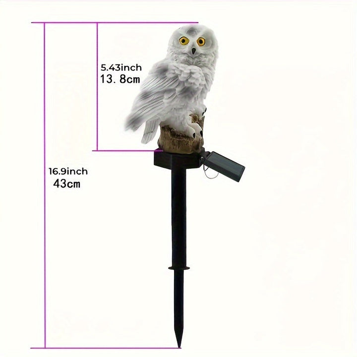 SolarOwl - Modern LED Garden Lamp with Unique Design | Bowlift