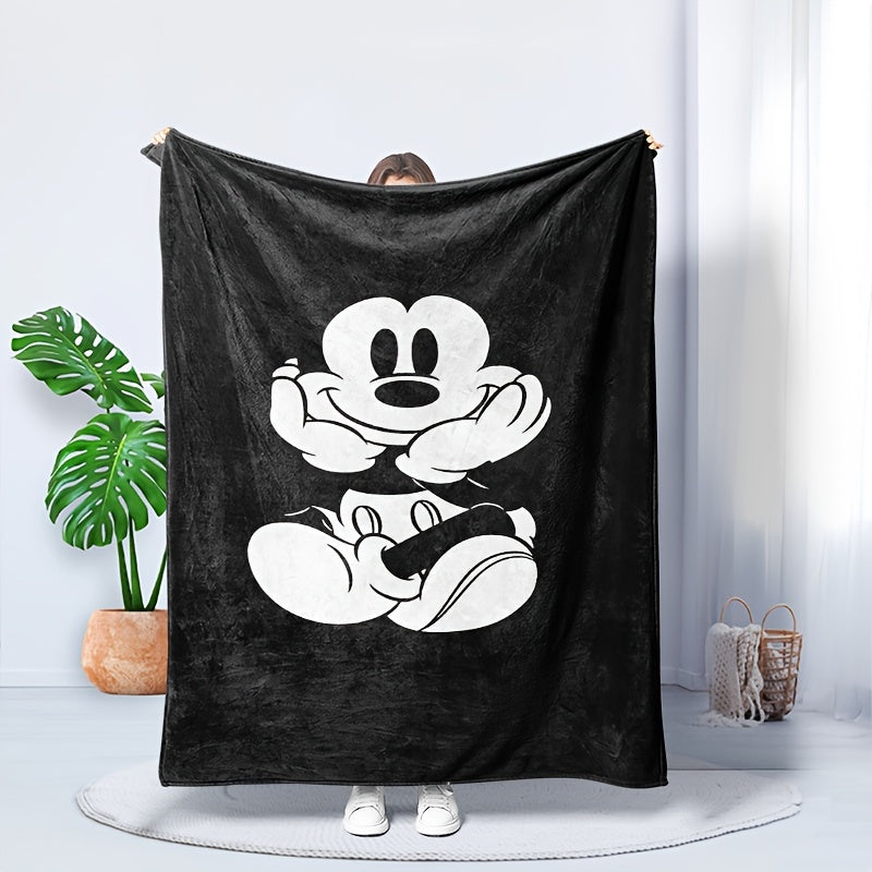 MickeyDream – Playful Fleece Blanket for Comfort Bowlift