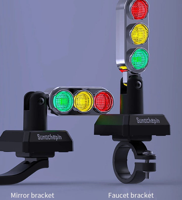 BowLift | Mini Traffic Lamp Style Motorcycle Handlebar Signal Light