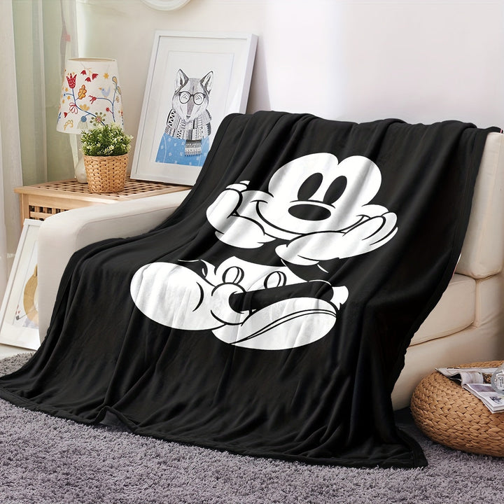 MickeyDream – Playful Fleece Blanket for Comfort Bowlift