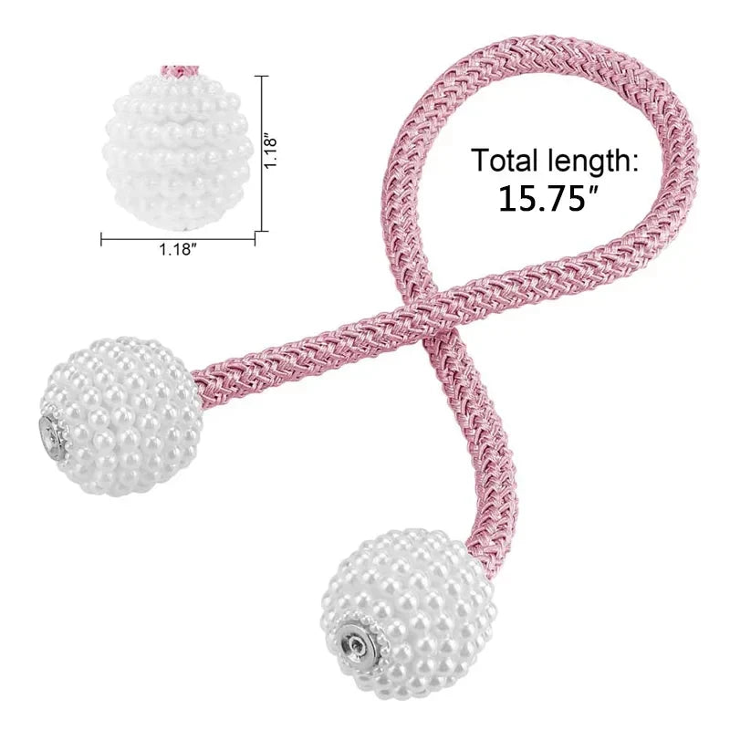 Magnetic Balls Curtain Clips 2pcs Bowlift