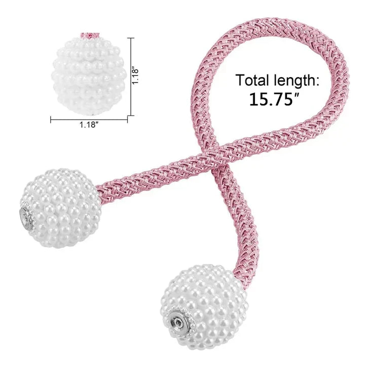Magnetic Balls Curtain Clips 2pcs Bowlift