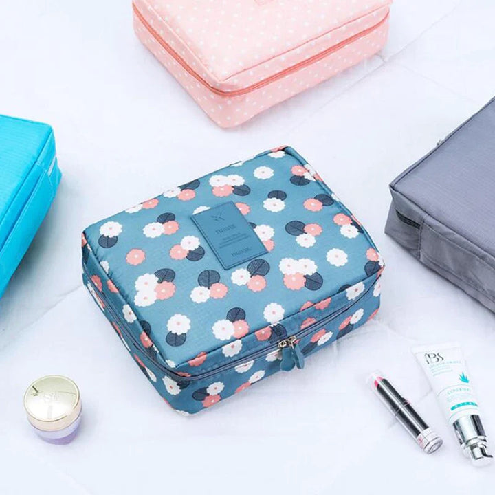 Multifunction Women Makeup Cosmetic Travel Pouch Bowlift