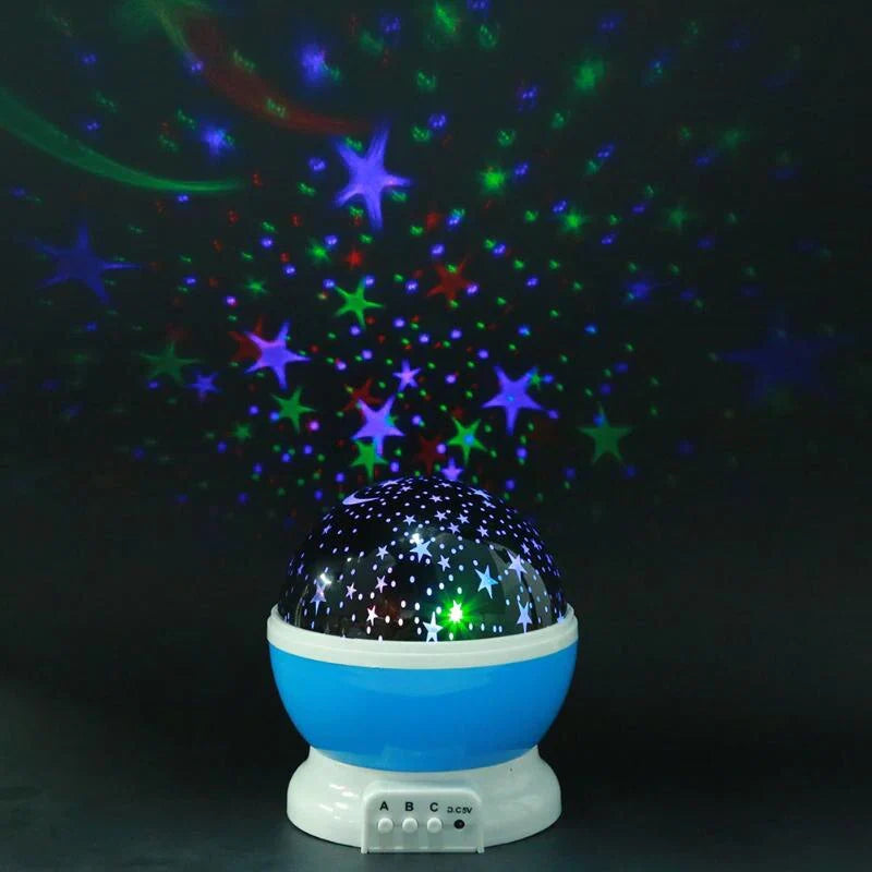 Projector Night Lamp Rotating Stars Bowlift