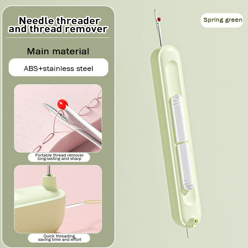 BowLift | 2-in-1 Needle Threader and Seam Winder Tool