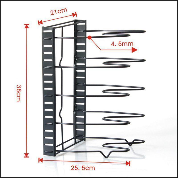 BowLift | Adjustable Pan Rack Organizer