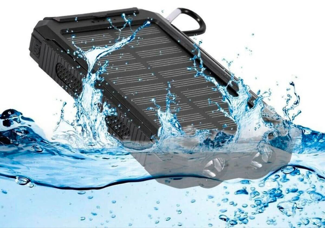 BowLift | Waterproof Solar Power Bank with LED Flashlight