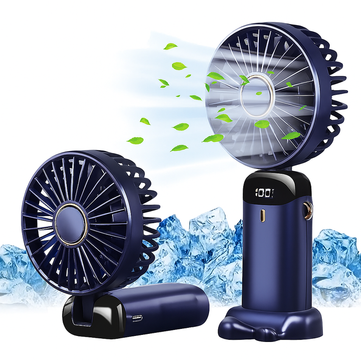 5000mAh Portable Rechargeable Fan | Bowlift