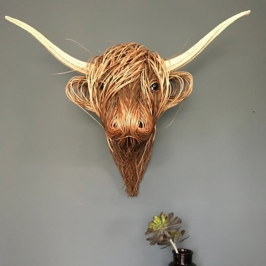 BowLift | Cow Wall Sculpture – Bowie
