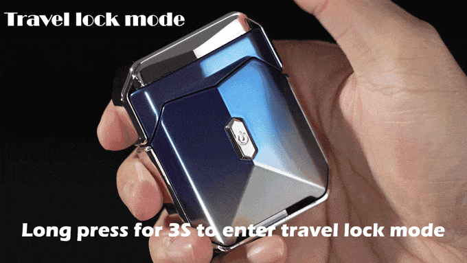 BowLift | LuxRazor Elite Travel Razor | Compact magnetic design for effortless shaving on the go