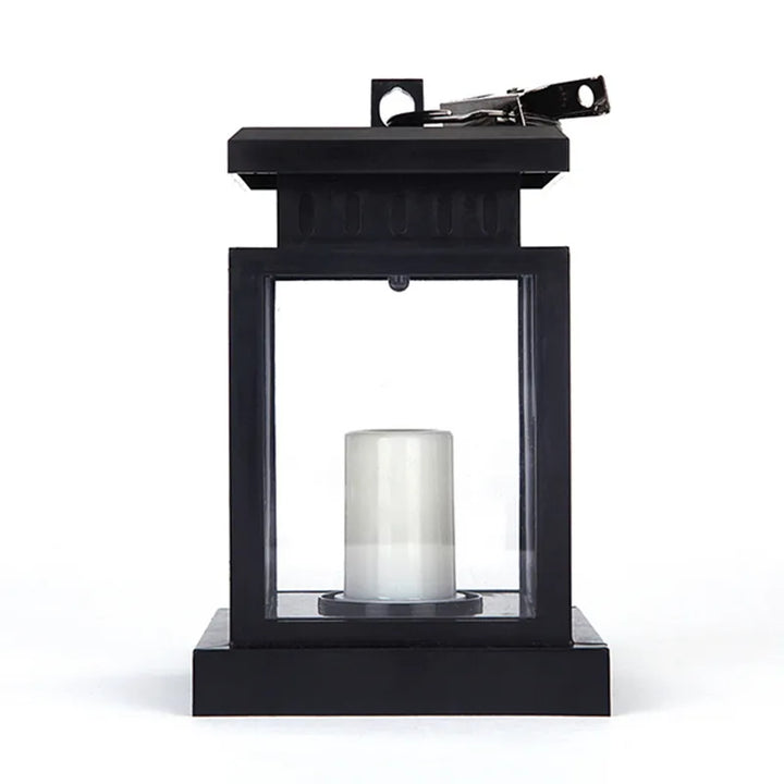 BowLift | Solar Lantern with LED Candle – Hanging Lamp for Garden & Terrace, Decorative Light for Outdoor