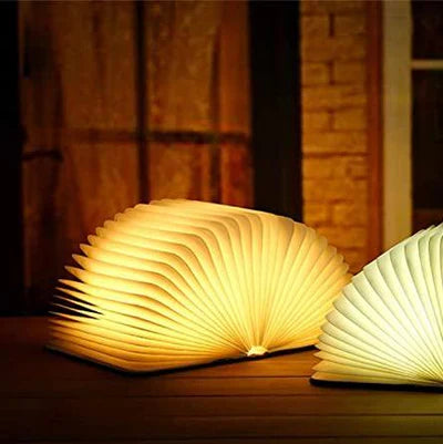 Foldable Book Lamp with Warm LED Lighting - StoryGlow | Bowlift