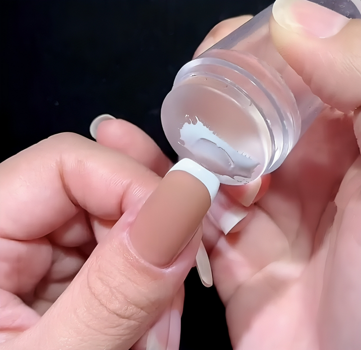 Sculptella French Manicure Stamper — Masterfully perfect French Tips that you will want to show off with pride | Bowlift