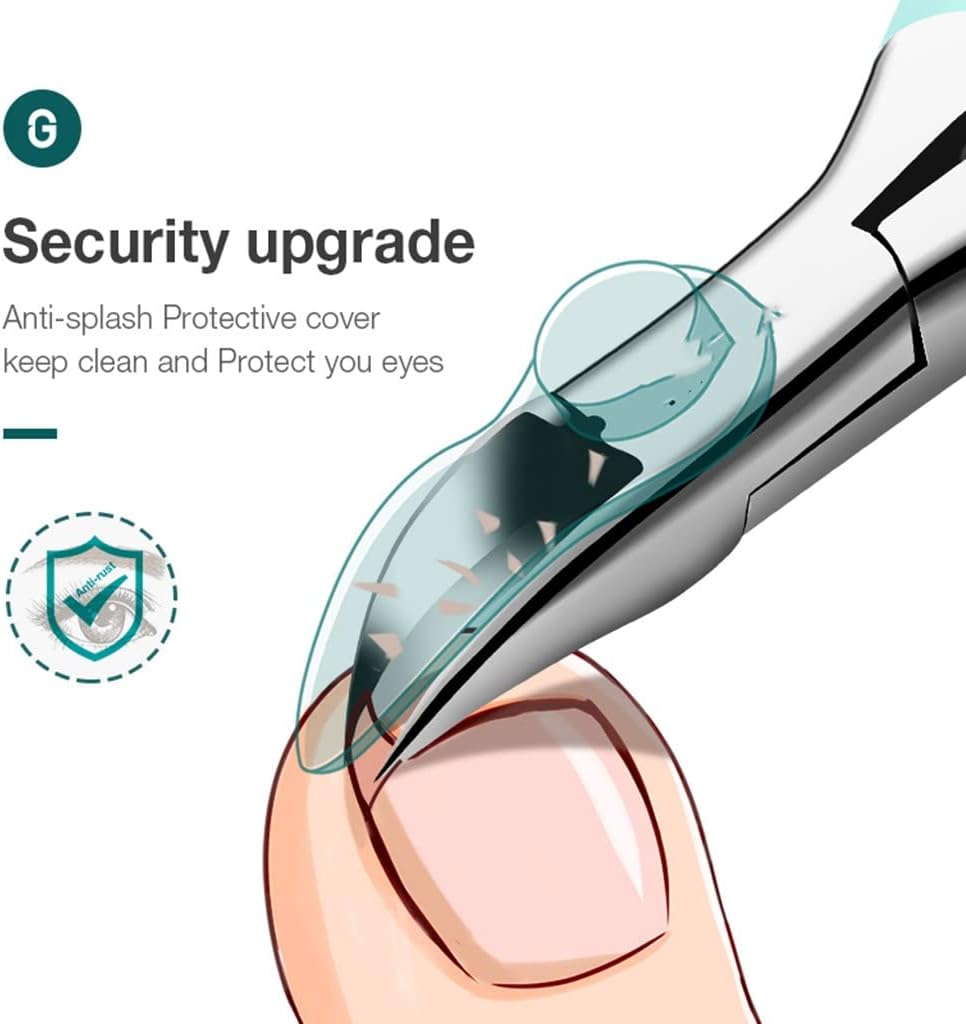Premium Toenail Clipper for Seniors Best for Thick and Ingrown Toenails Bowlift