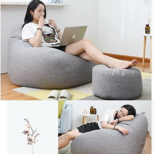 BowLift | Luxury Linen Bean Bag – Ergonomic & Stylish Comfort Seating