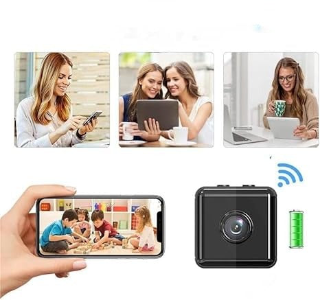 BowLift | WLAN Surveillance Camera SecureView Mini | 1080P Full HD | Weatherproof & Wireless | App Control & Night Vision