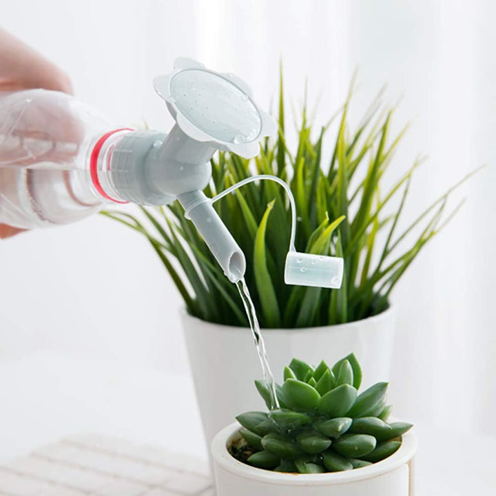 BowLift | 2-in-1 Double Cap Bottle Spray Nozzle – Mini Spray Head for Garden Irrigation