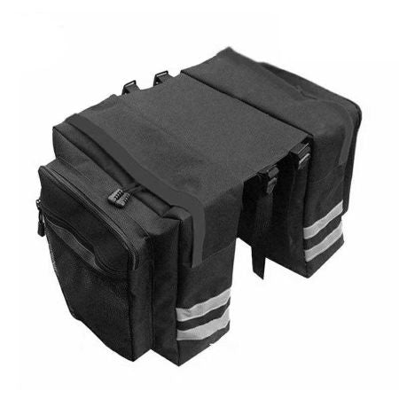 BowLift | Rear Rack Double Pannier Bike Trunk Bag for MTB and Touring Bicycles