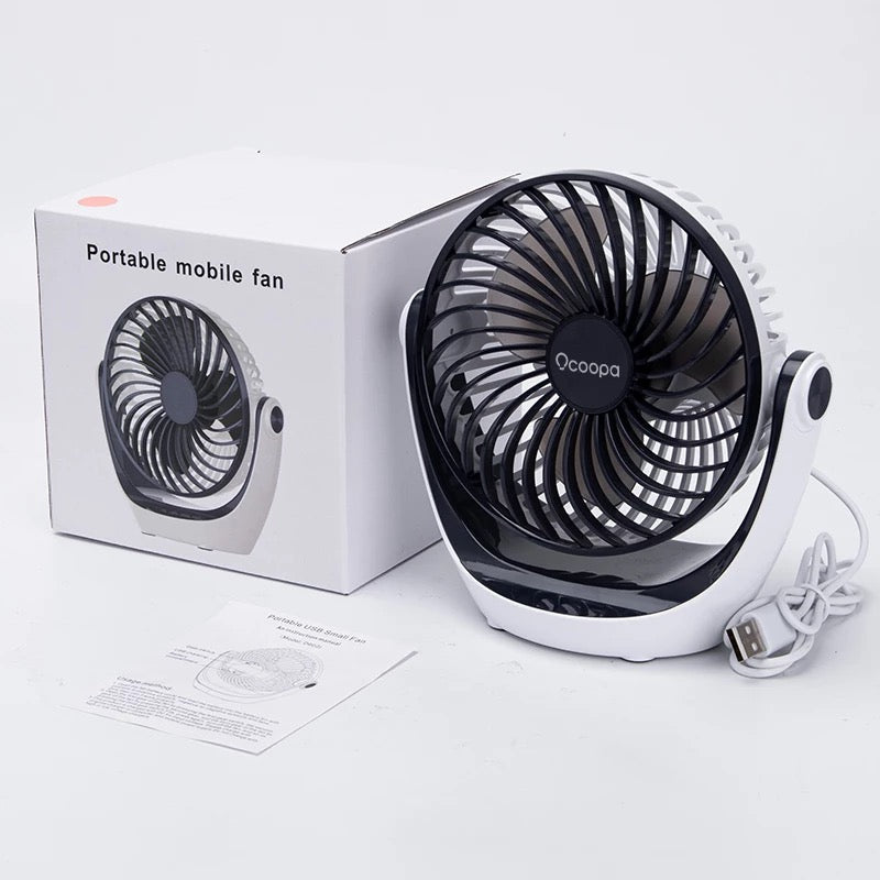 Portable Mobile USB Desk Fan | Bowlift