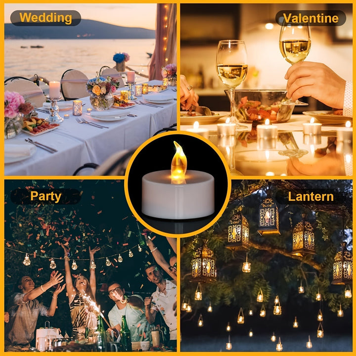 FlameFree LED Tea Lights – Atmospheric Lighting for Every Moment Bowlift