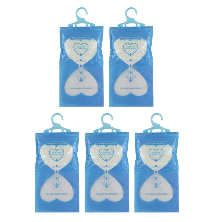 Hanging Interior Wardrobe Dehumidifier, Hanging Moisture Absorber Bags | Bowlift