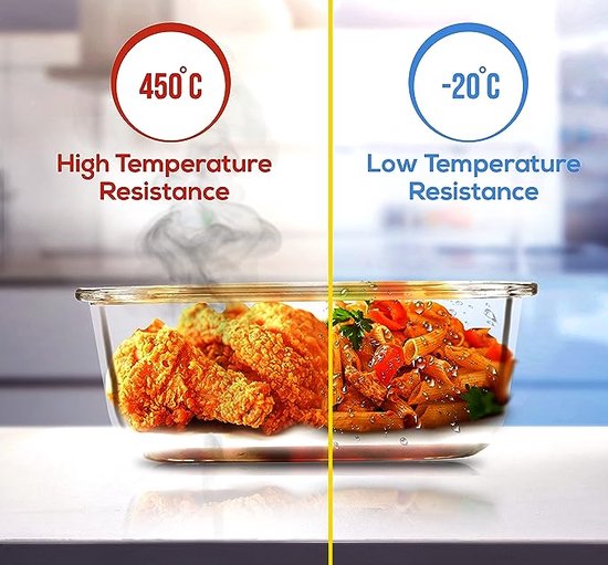 BowLift | Lunchbox made of Borosilicate Glass - GlassGuard Bento