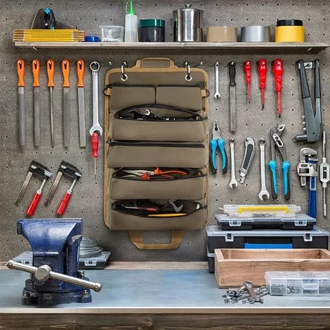 Tool roll bag organizer | Bowlift