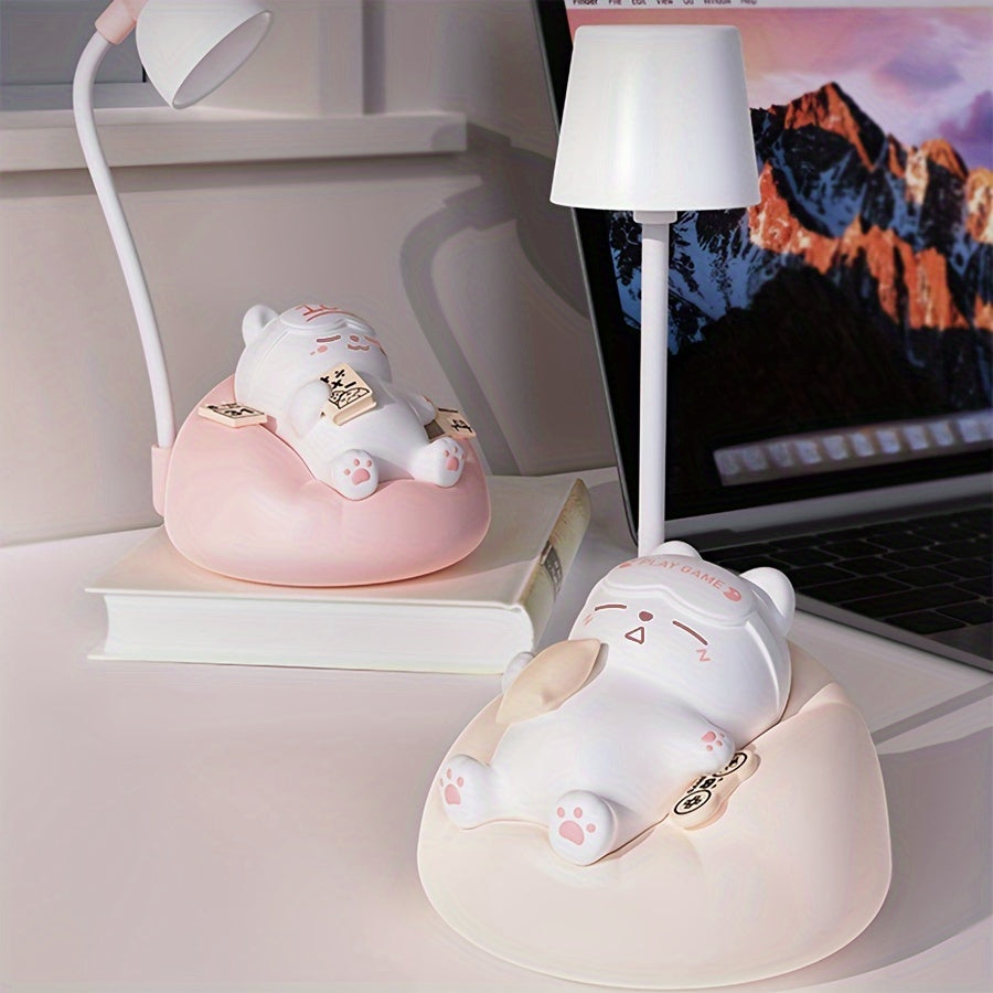 LumiKat Lamp - Cute LED Cat Night Light Bowlift