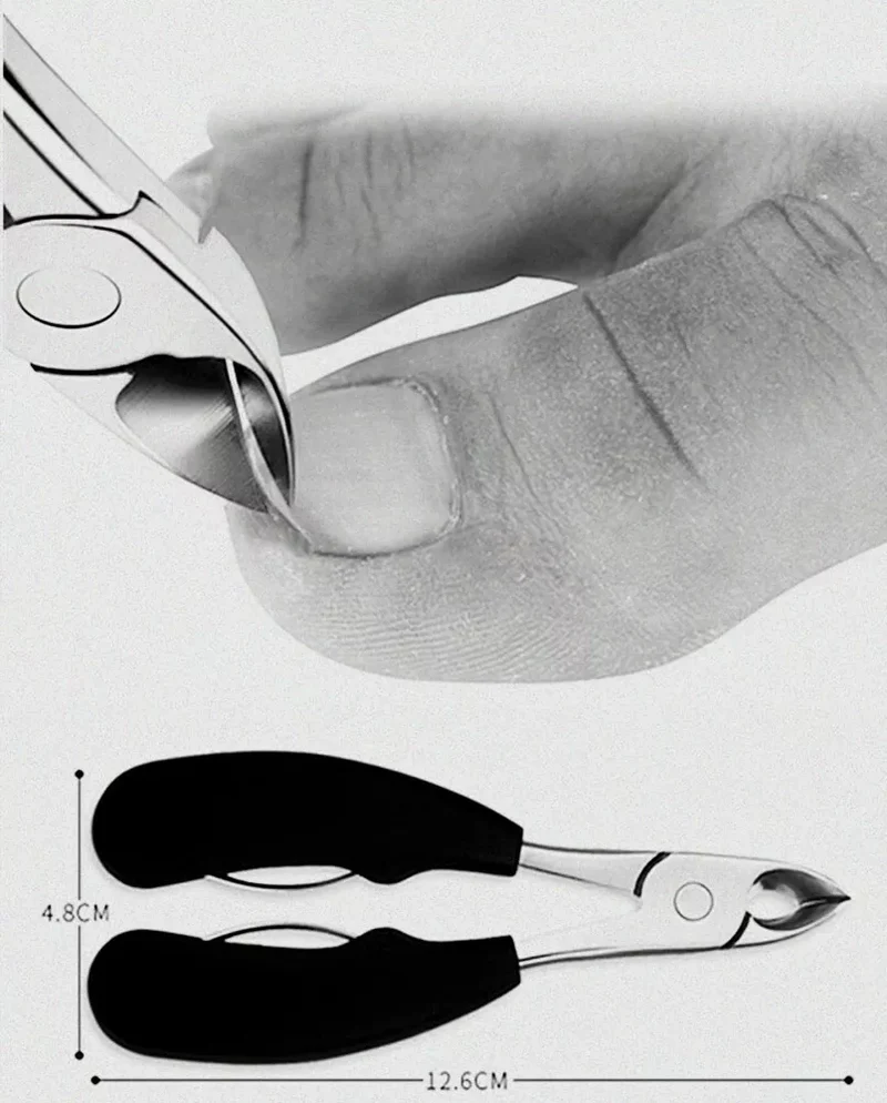 BowLift | Toenail Clipper for Seniors, Sharp, Ergonomic & Ideal for Thick Nails