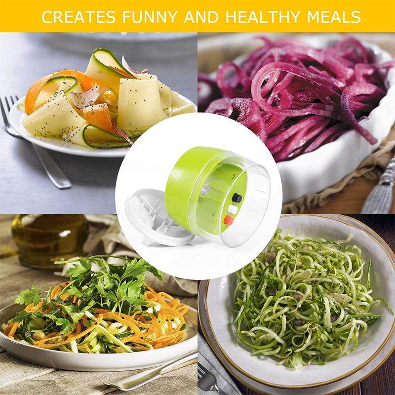 BowLift | Handheld Spiral Cutter Vegetable Slicer