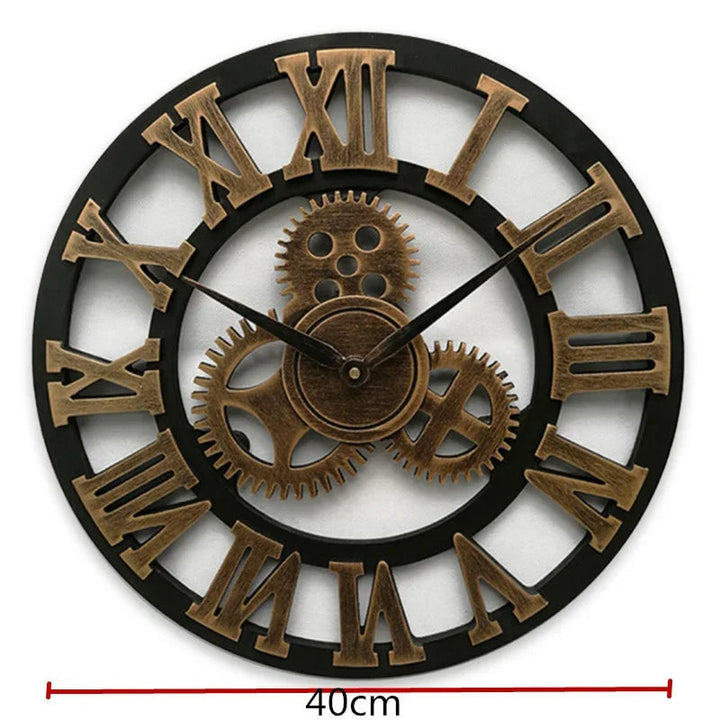 BowLift | GearSphere Wall Clock in Gear Design