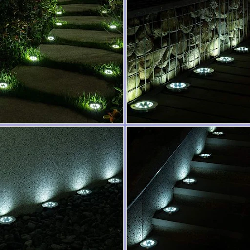 Solar-Glowing Lights | Wireless LED Garden Lamp | Bowlift