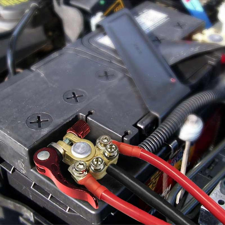 Practical battery connection | Bowlift