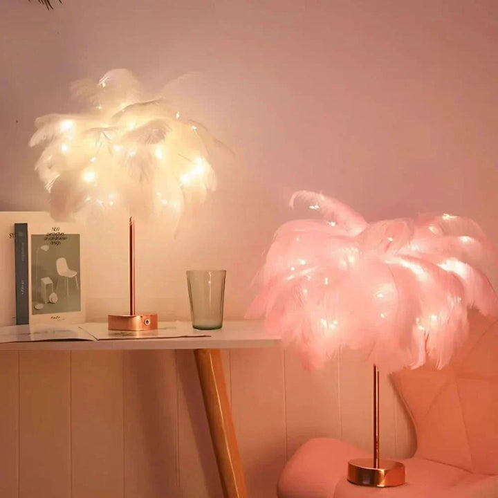 BowLift | LumaPalm Feather Palm Tree Lamp